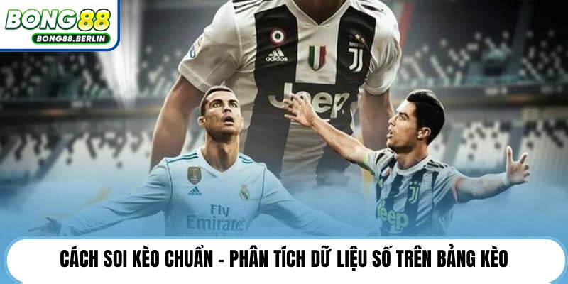 Cách soi kèo chuẩn - Phân tích dữ liệu số trên bảng kèo.